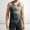 Native American Wolf Hoodie T Shirt For Men and Women HAC220401-Apparel-NM-Tank Top-S-Vibe Cosy™