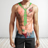 Beautiful 3D Over Printed Body Christmas Collection HAC19 HG14101-Apparel-HG-Men's Tank Top-S-Vibe Cosy™