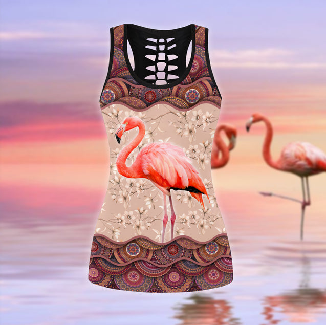 Vintage Flamingo Combo Tank + Legging TR0409201