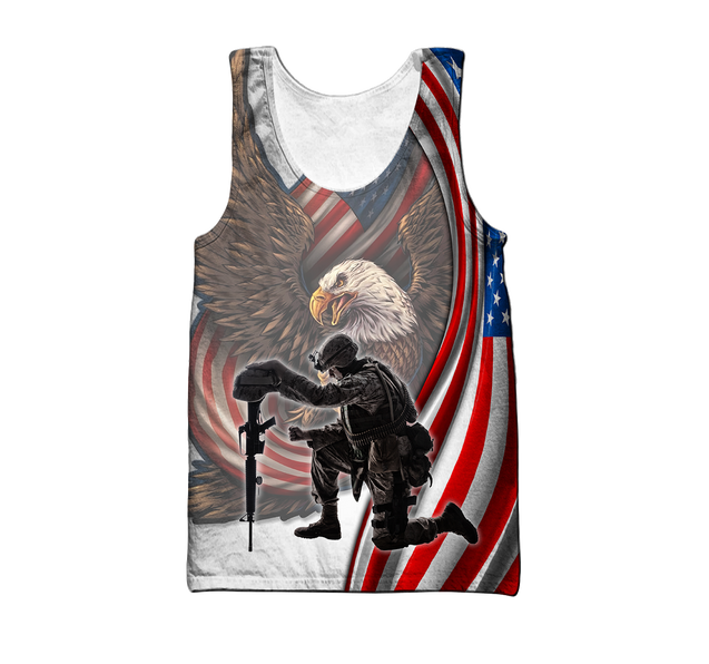 If You Haven't Risked Coming Home Under A Flag US Veteran 3D All Over Printed Shirts For Men and Women