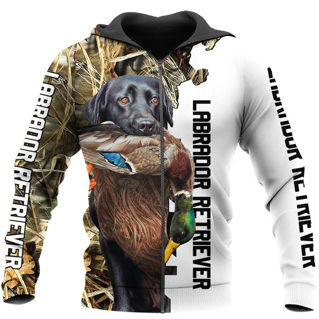 Mallard Duck Hunting 3D All Over Printed Shirts for Men and Women TT231004-Apparel-TT-Zipped Hoodie-S-Vibe Cosy™