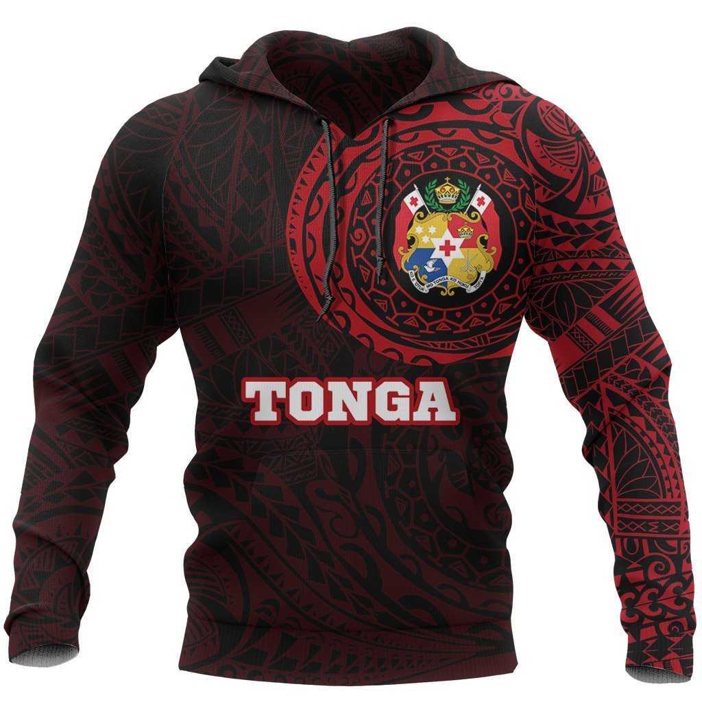 Tonga in My Heart Polynesian Tattoo Style New Hoodie New NNK 1207-Apparel-NNK-Hoodie-S-Vibe Cosy™