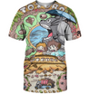 Toroto-ghibli-RoosterArt-T-Shirt-S-Vibe Cosy™