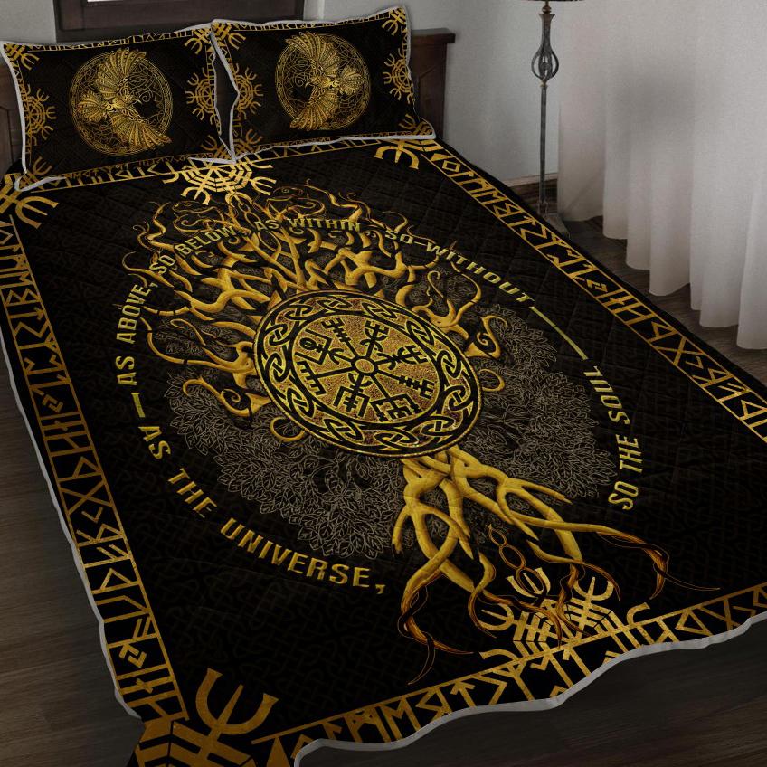 Viking Quilt Bedding Set