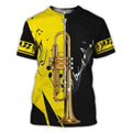 Trumpet music 3d hoodie HG11292-Apparel-HG-T-Shirt-S-Vibe Cosy™