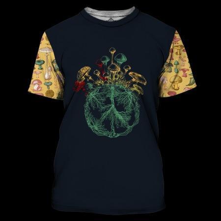 The Mushrooms are calling and I must go NTH130801-Apparel-NTH-T-Shirt-S-Vibe Cosy™