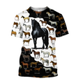 Love Horse 3D All Over Printed Shirts