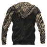 Turtle Maori Tattoo All Over Hoodie Gold NVD-Apparel-Dung Van-Hoodie-S-Vibe Cosy™