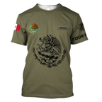 Mexican Customize 3D All Over Printed Shirts For Men And Women PD04012103