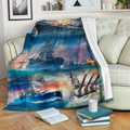 US Navy 3D All Over Printed Blanket