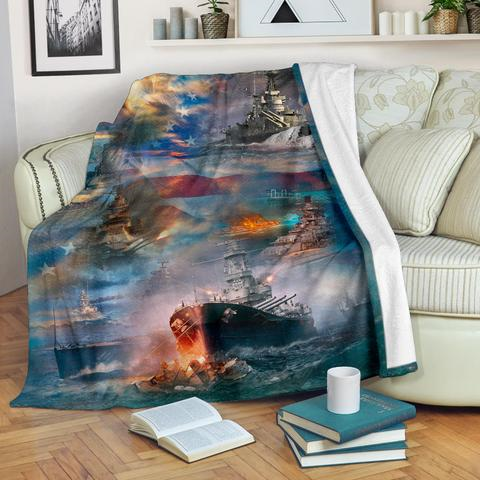 US Navy 3D All Over Printed Blanket