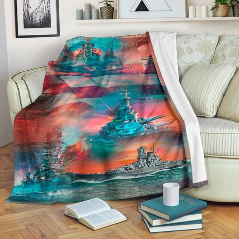 US Navy 3D All Over Printed Blanket