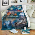 US Navy 3D All Over Printed Blanket