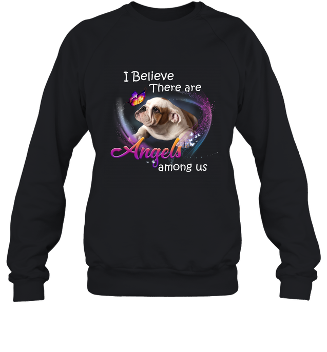 Pi281215 English Bulldog-Apparel-Amsbk-Sweatshirt-Black-S-Vibe Cosy™