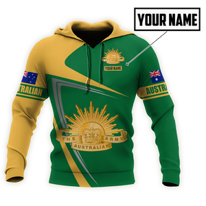 Personalized Australian Army National Colours of Australia 3D Printed Unisex Shirts TN