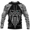 Viking Odin's Eye with Raven-Apparel-HP Arts-Hoodie-S-Vibe Cosy™