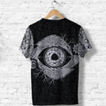 Viking Odin's Eye with Raven-Apparel-HP Arts-Hoodie-S-Vibe Cosy™