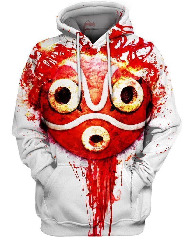 Forest Princess Mask DTD09062002-ghibli-VIO STORE-Hoodie-S-Vibe Cosy™