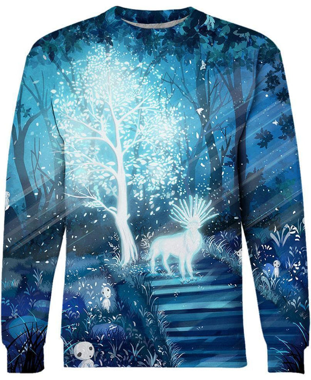 Fairy Forest-ghibli-VIO STORE-Sweatshirt-S-Vibe Cosy™