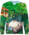 Sleep In The Green Forest DTD07072001-ghibli-VIO STORE-Sweatshirt-S-Vibe Cosy™