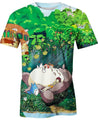 Sleep In The Green Forest DTD07072001-ghibli-VIO STORE-T-Shirt-S-Vibe Cosy™