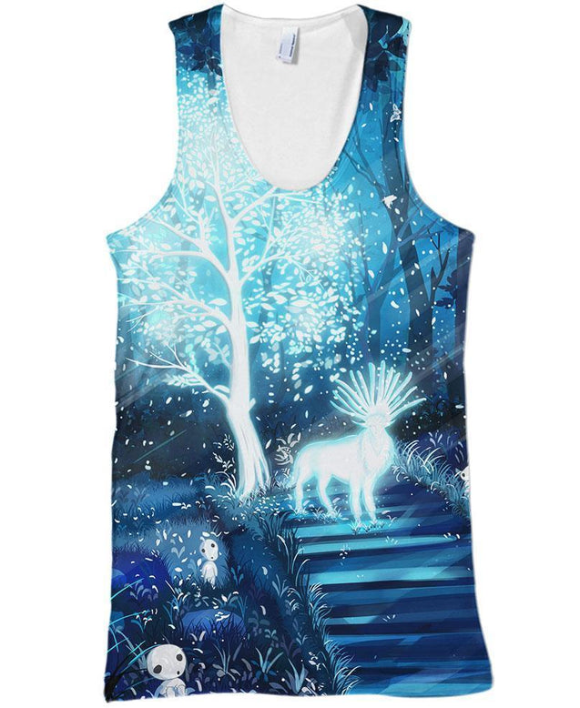 Fairy Forest-ghibli-VIO STORE-Tank-S-Vibe Cosy™