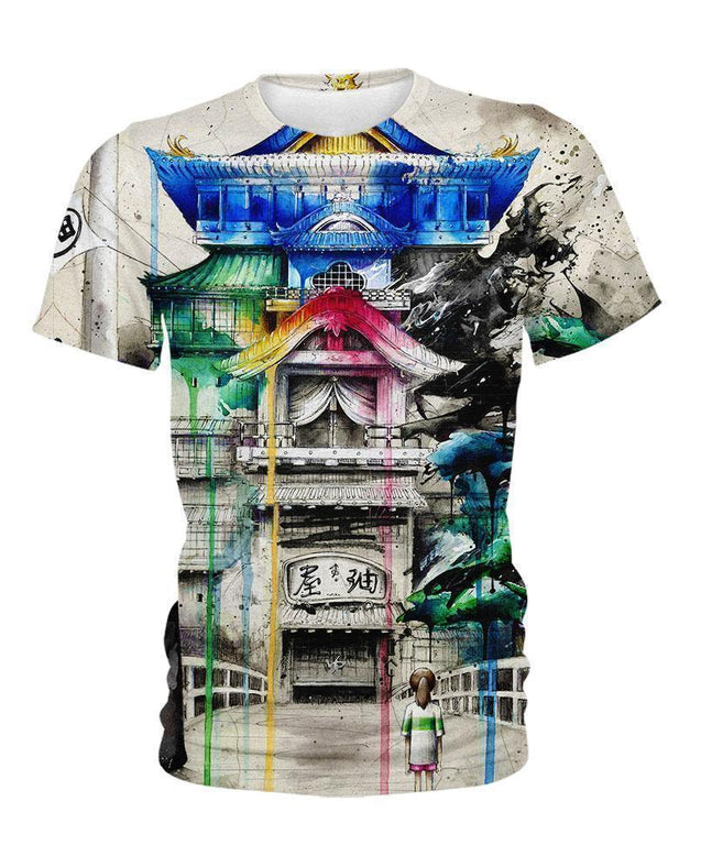 The Magical Bathhouse-ghibli-VIO STORE-Tank-S-Vibe Cosy™