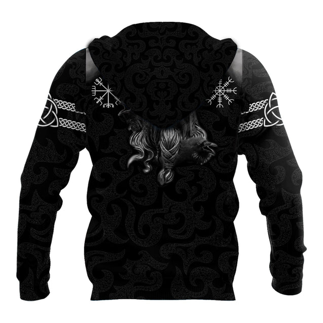 Hammer of Thor Hoodie-Apparel-HP Arts-Zipped Hoodie-S-Vibe Cosy™