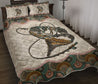 Fish on Fishing Mandala Vintage quilt bedding set HC25201-Quilt-Huyencass-King-Vibe Cosy™