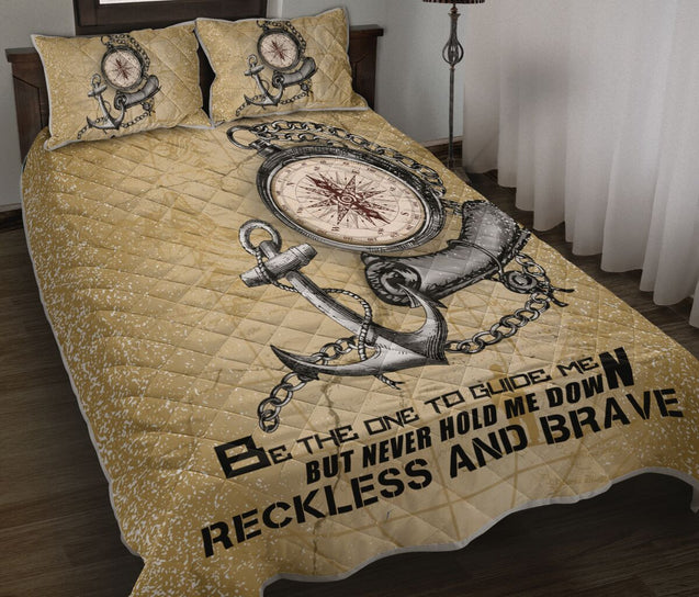 Reckless and Brave Quilt Bedding Set