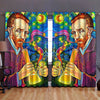 Hippie Van Gogh Chilling Curtains DQB07232002-Curtains-TQH-52'' x 63''-Vibe Cosy™