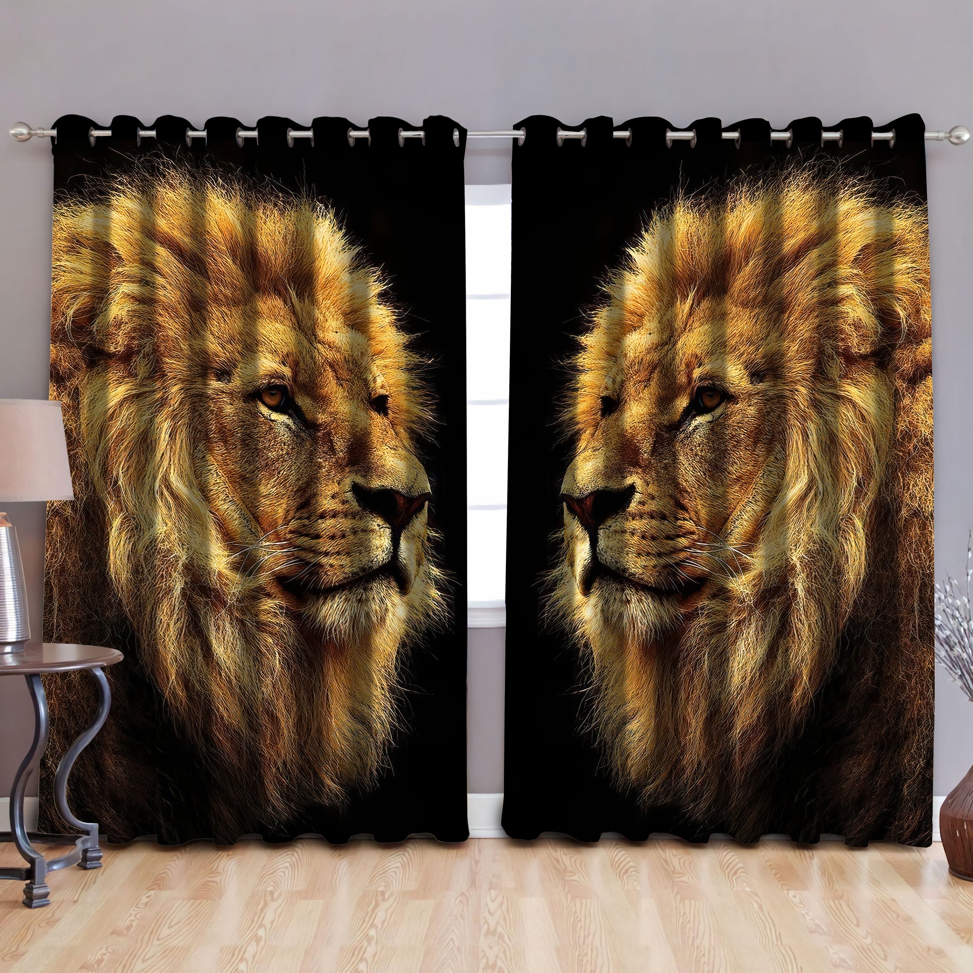 The Best Lion Window Curtains