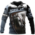 Beautiful Horse 3D All Over Printed Shirts TA041202-Apparel-TA-Zipped Hoodie-S-Vibe Cosy™