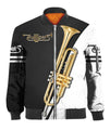 Trumpet music 3d hoodie shirt for men and women HG HAC16124-Apparel-HG-Bomber-S-Vibe Cosy™