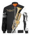 Trumpet music 3d hoodie shirt for men and women HG HAC16124-Apparel-HG-Bomber-S-Vibe Cosy™