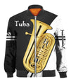 Tuba music 3d hoodie shirt for men and women HG HAC16125-Apparel-HG-Bomber-S-Vibe Cosy™