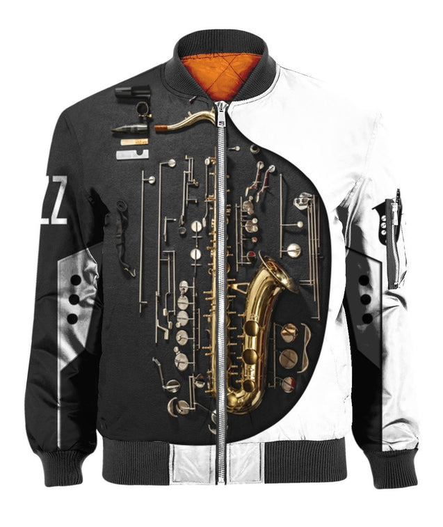 Saxophone music 3d hoodie full ver2 HG HAC21201-Apparel-HG-Bomber-S-Vibe Cosy™