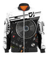 DJ player music 3d hoodie, t-shirt, sweatshirt for men and women HG HAC41201-Apparel-HG-Bomber-S-Vibe Cosy™