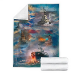 US Navy 3D All Over Printed Blanket