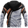 Micronesia Handicraft Black Brown Hoodie-ML-Apparel-ML-Zipped Hoodie-S-Vibe Cosy™