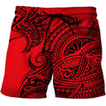 Polynesian Youthful Dynamic Style Red Neon Color Hoodie-ML-Apparel-ML-Short-S-Vibe Cosy™