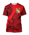 Polynesian Youthful Dynamic Style Red Neon Color Hoodie-ML-Apparel-ML-T-Shirt-S-Vibe Cosy™