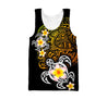 Amazing Polynesian Tattoo Turtle Unisex Hoodie ML