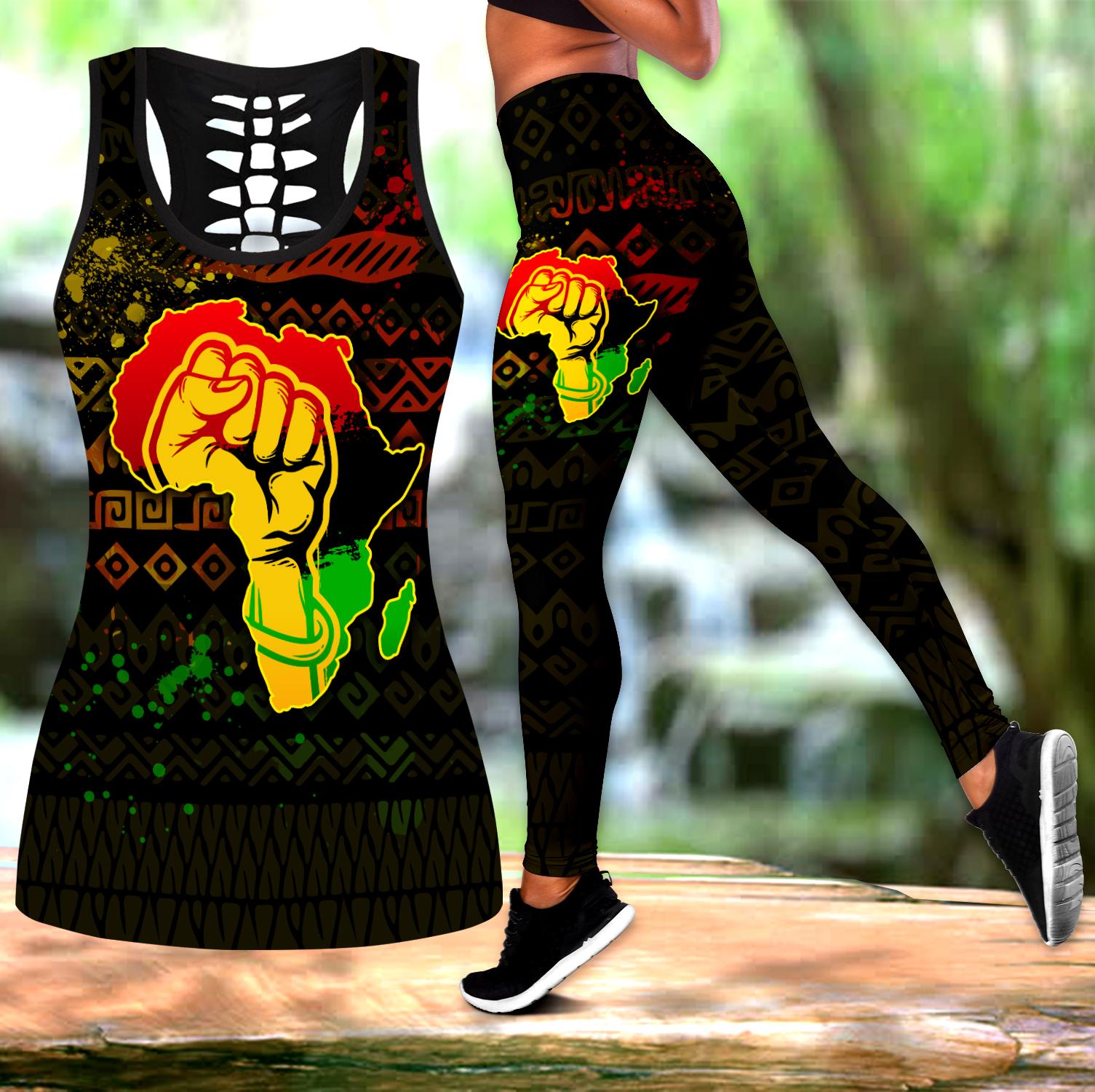 Proud of African Legging & Tank top-ML-Apparel-ML-S-S-Vibe Cosy™