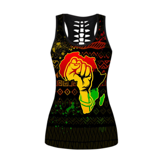 Proud of African Legging & Tank top-ML-Apparel-ML-No Legging-S-Vibe Cosy™