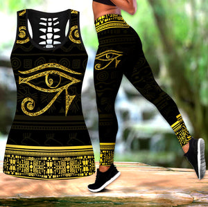 African The Eye Of Horus Legging & Tank top-ML-Apparel-ML-S-S-Vibe Cosy™