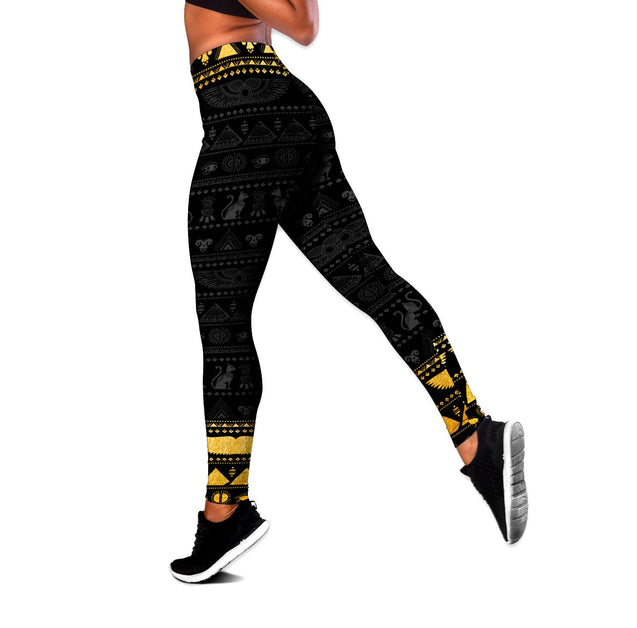 African Truth Know Thyself Legging & Tank top-ML-Apparel-ML-S-No Tank-Vibe Cosy™