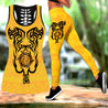 Africa Adinkra Mud Legging & Tank top-ML