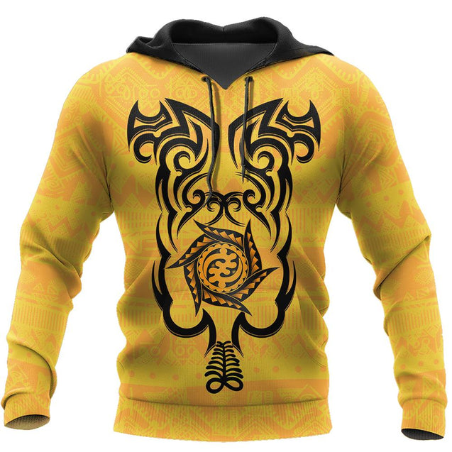 African Adinkra Mud Hoodie-ML