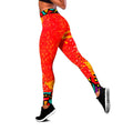 African Girl and Star Legging & Tank top-ML